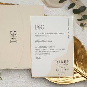 Standart Davetiye 9249