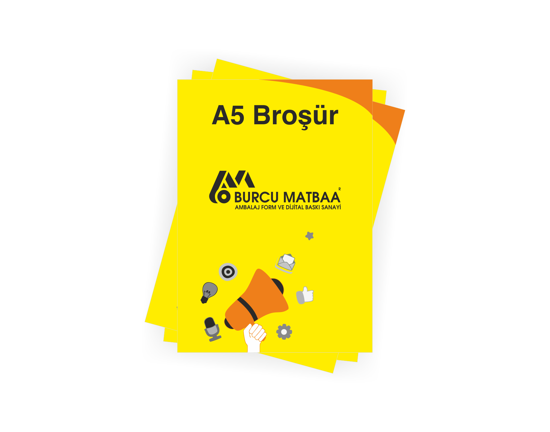 Standart a5 broşür baskı örneği – tanıtım broşürü