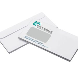 Pencereli diplomat zarf baskısı