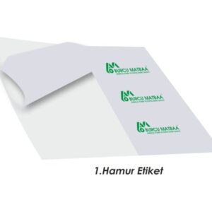 1.hamur etiket baskı