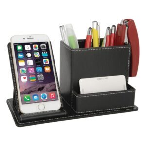 Suni Deri Kalemlik – Masaüstü düzenleyici, baskılı model