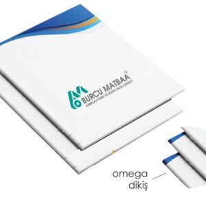 Omega dikişli katalog baskı