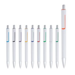 Basmalı Tükenmez Kalem – Renkli, metal klipsli, UV baskılı