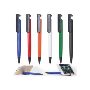 Gemini Tükenmez Kalem – Telefon tutuculu, basmalı ve baskılı plastik kalem