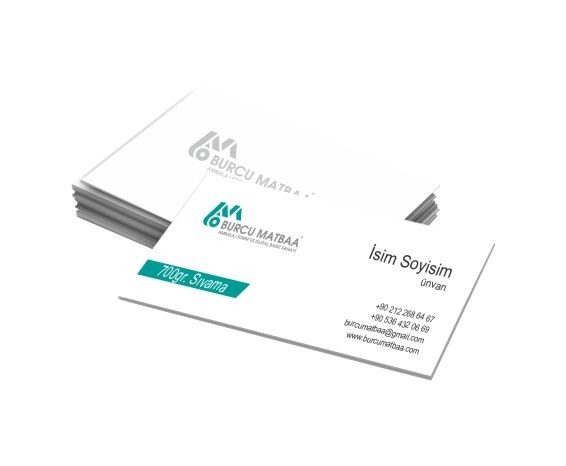 Kalın sıvamalı kartvizit