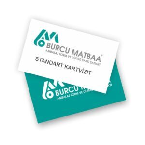 Standart Kartvizit Baskı – Burcu Matbaa Online Matbaa