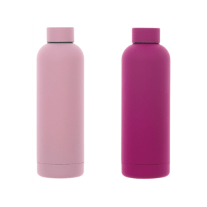 Pembe ve Fuşya Su Matarası – Renkli termos mataralar