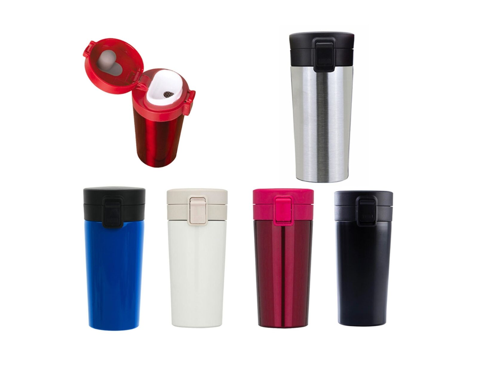 350 ml Termos – Kilitli kapaklı, süzgeçli termos