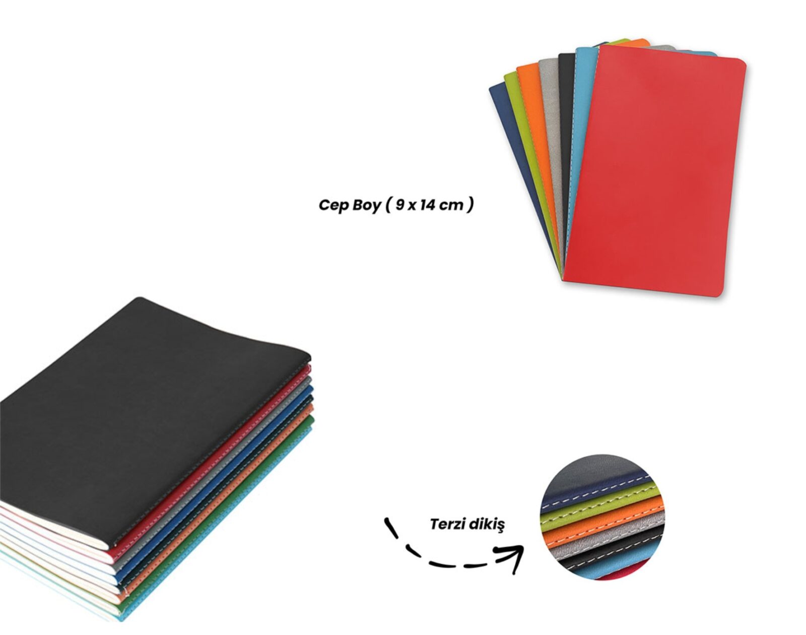 Terzi Dikişli Defter – Dayanıklı dikişli termo deri defter