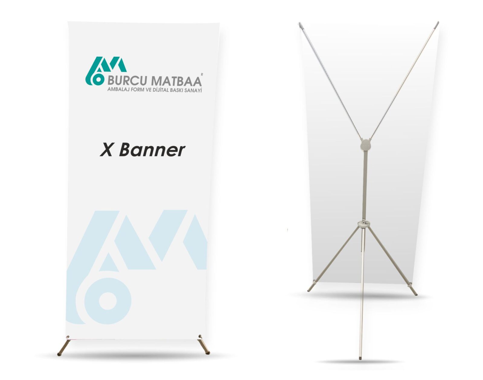X banner baskı 80x180 cm – etkinlik ve tanıtım