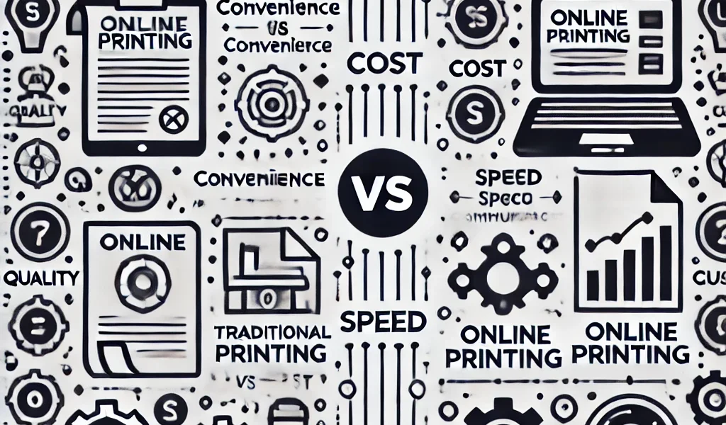Geleneksel ve Online Matbaa Farkı – Baskı süreci karşılaştırması