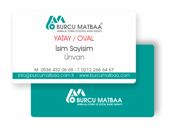 Yatay Kartvizit Şablonu – Yatay tasarım rehberi